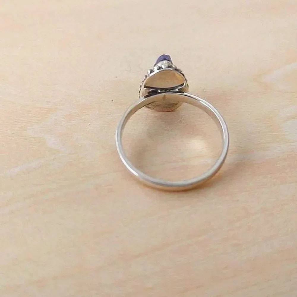 Tanzanite Solitaire Ring - Picture 7 of 11